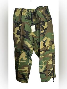 Army Gore-Tex Trousers Extended Cold Weather Camouflage Pants Men's X-Large Reg